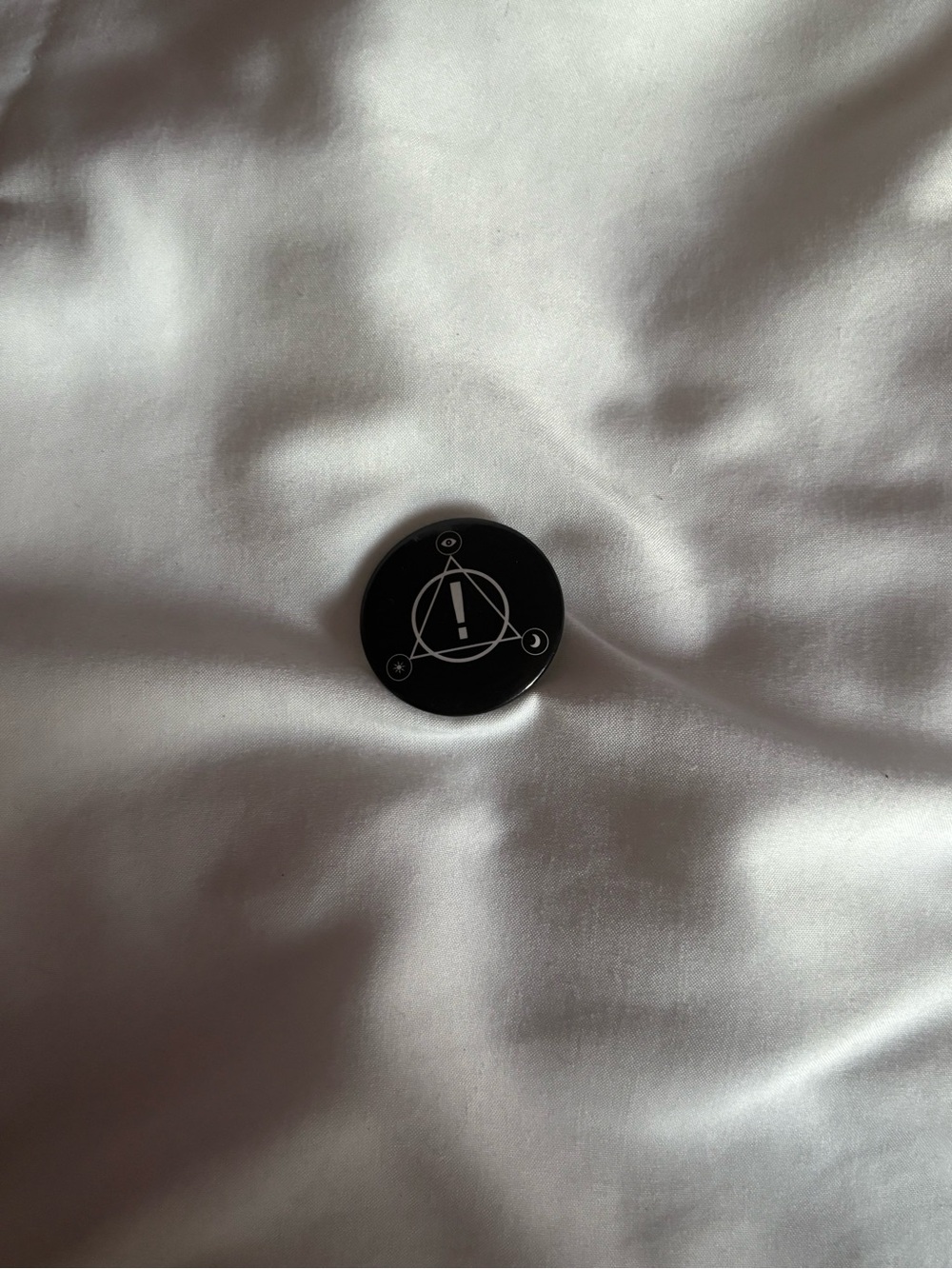 Panic! At the Disco Black Logo Pin - Picture 2 of 6